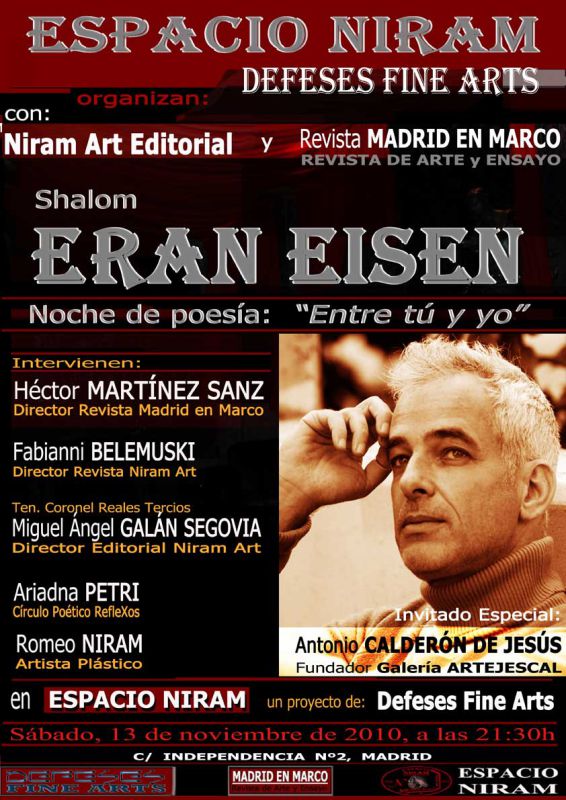 Shalom Eran Eisen - Espacio Niram, Madrid